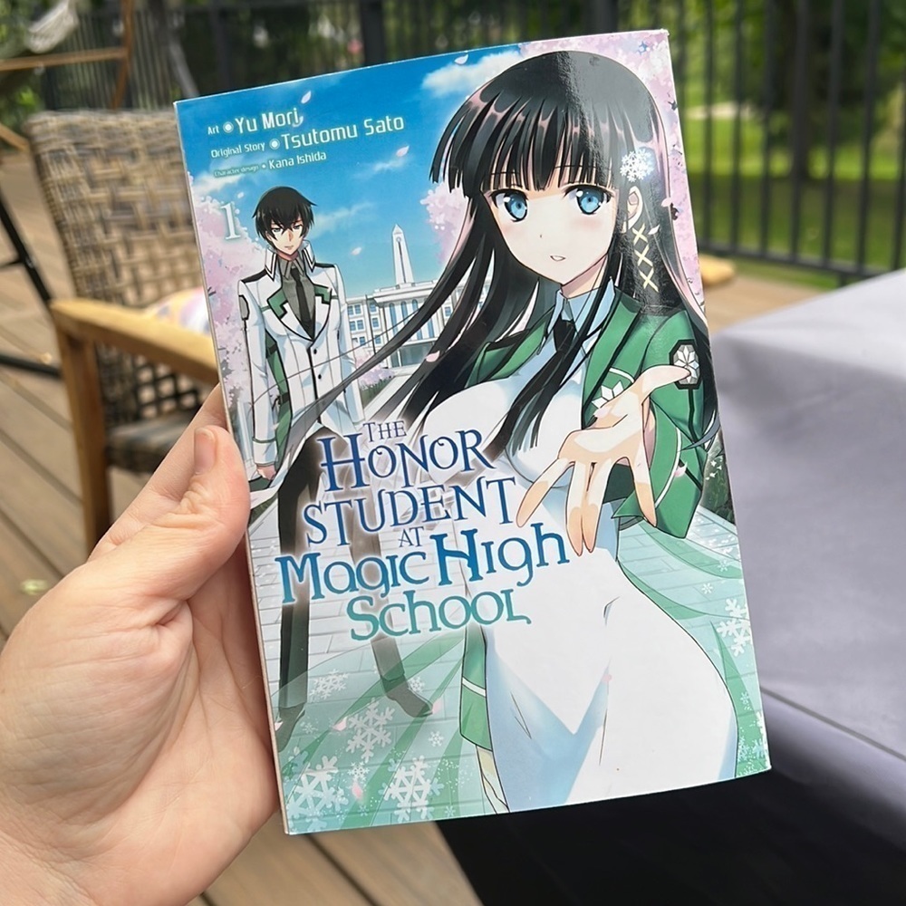 The Honor Student at Magic High School teen manga book